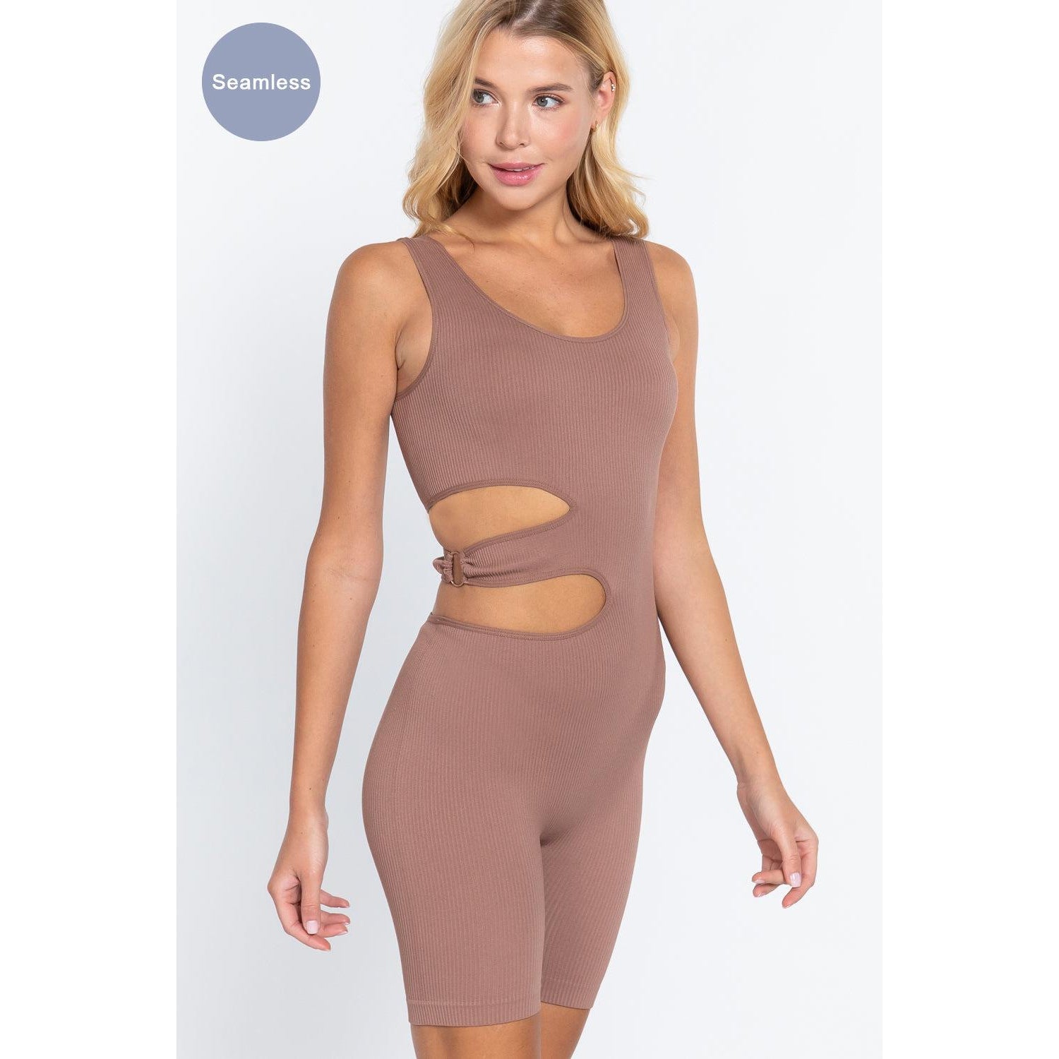 Suave Cut-out Seamless Romper