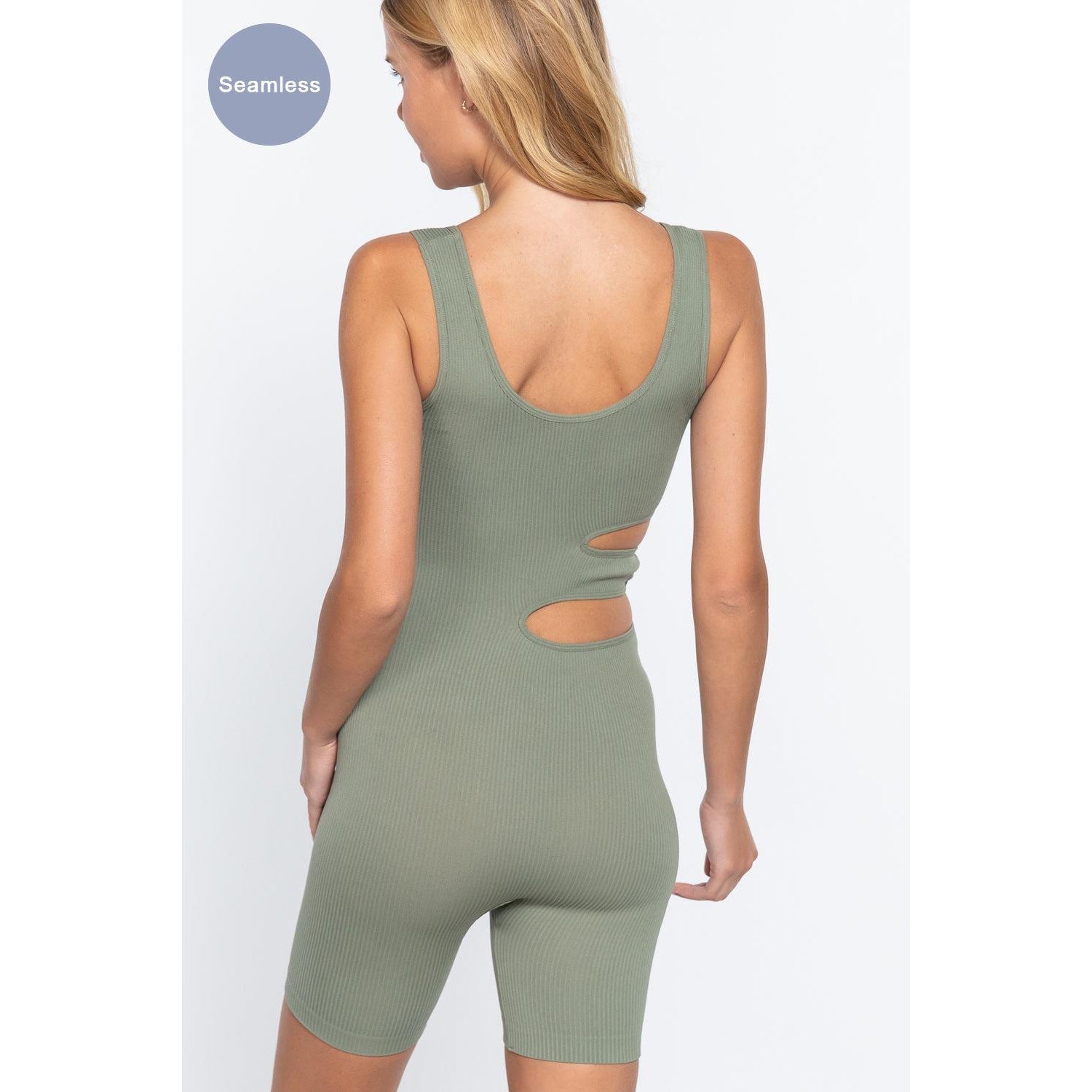 Suave Cut-out Seamless Romper