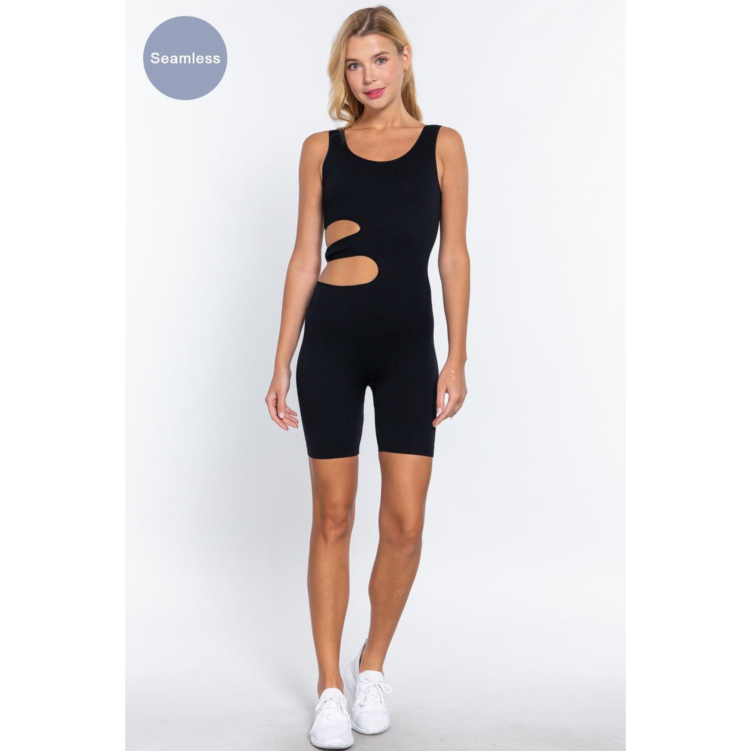 Suave Cut-out Seamless Romper