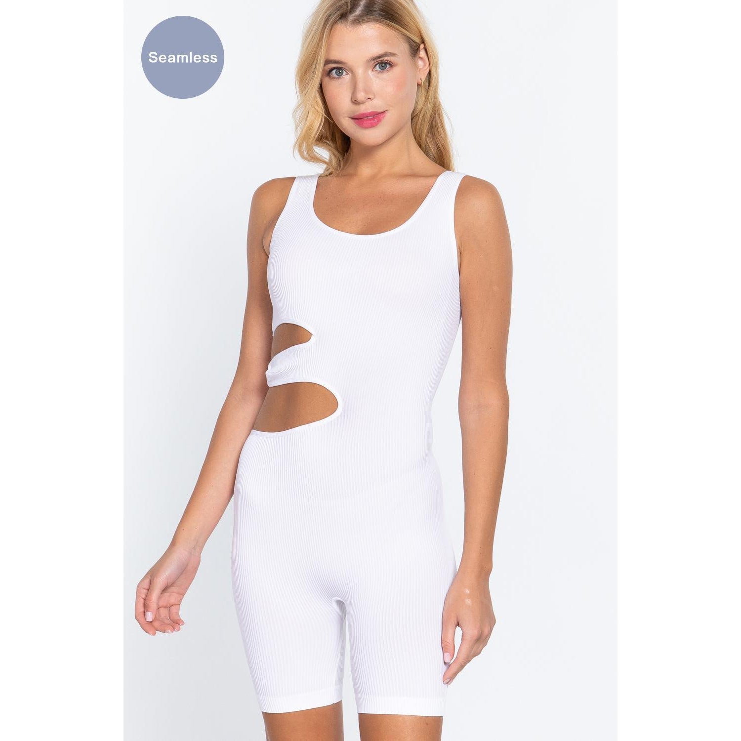 Suave Cut-out Seamless Romper