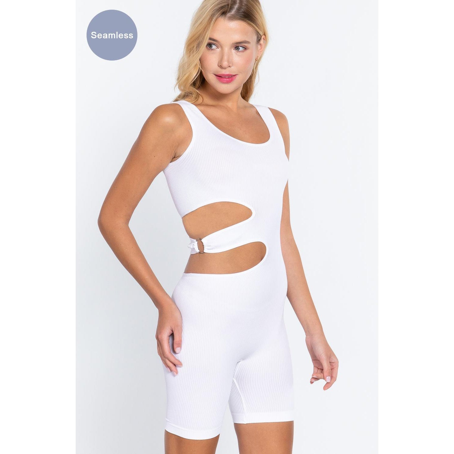 Suave Cut-out Seamless Romper