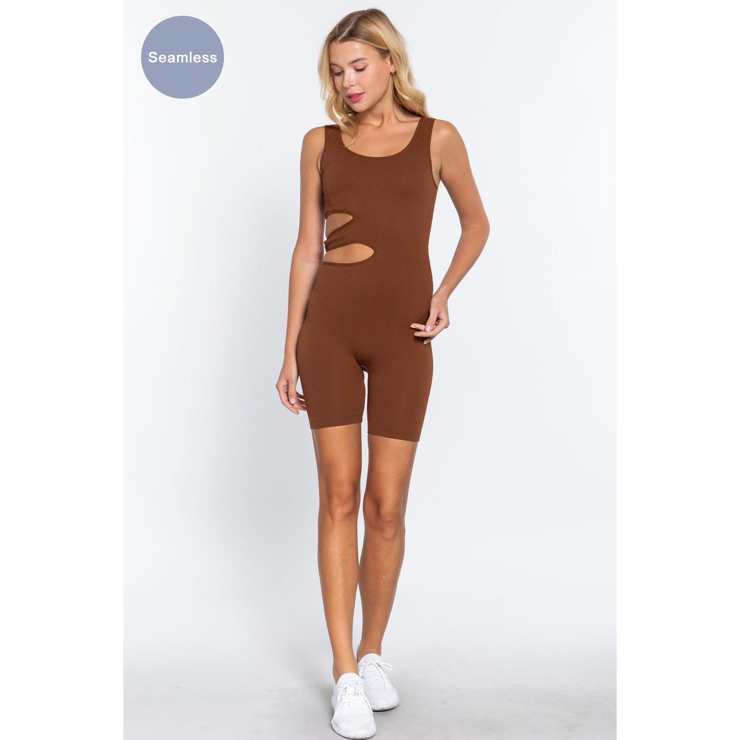 Suave Cut-out Seamless Romper