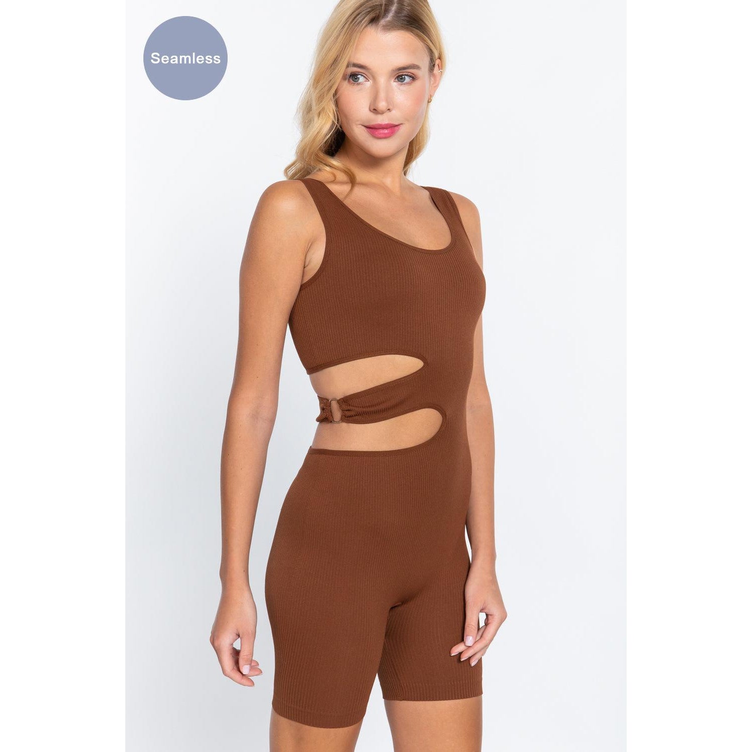 Suave Cut-out Seamless Romper