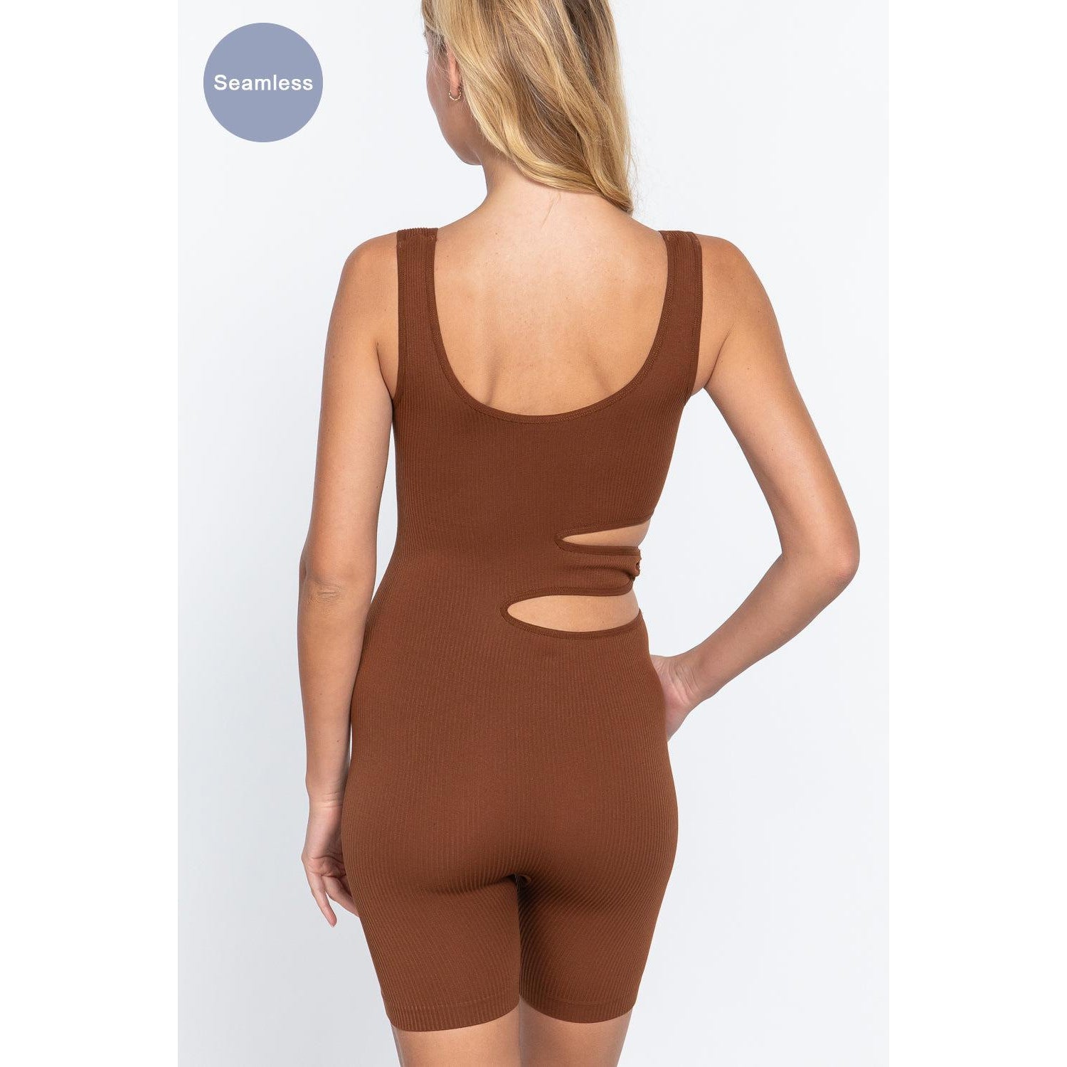 Suave Cut-out Seamless Romper