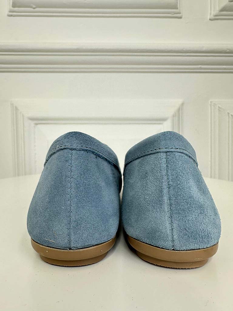 Tamaris Suede Loafers - Blue