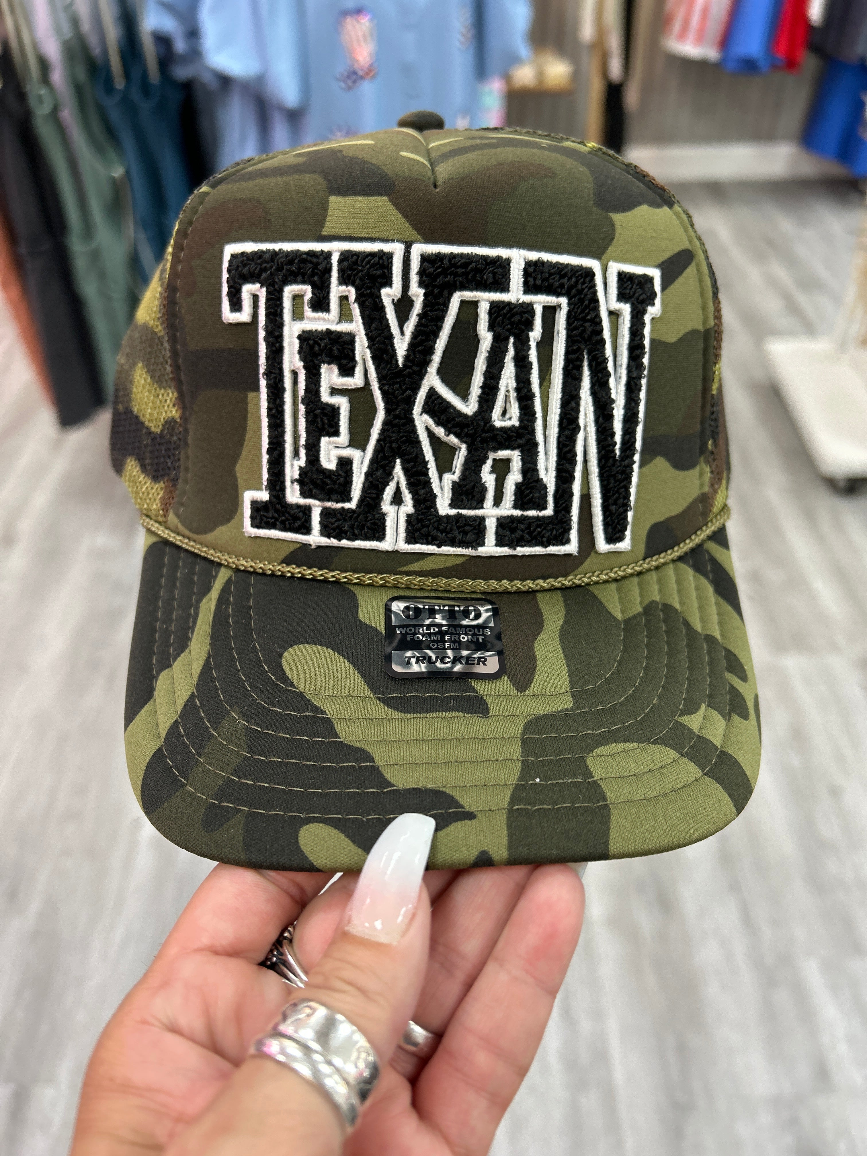 Texan Chenille Patch Cap