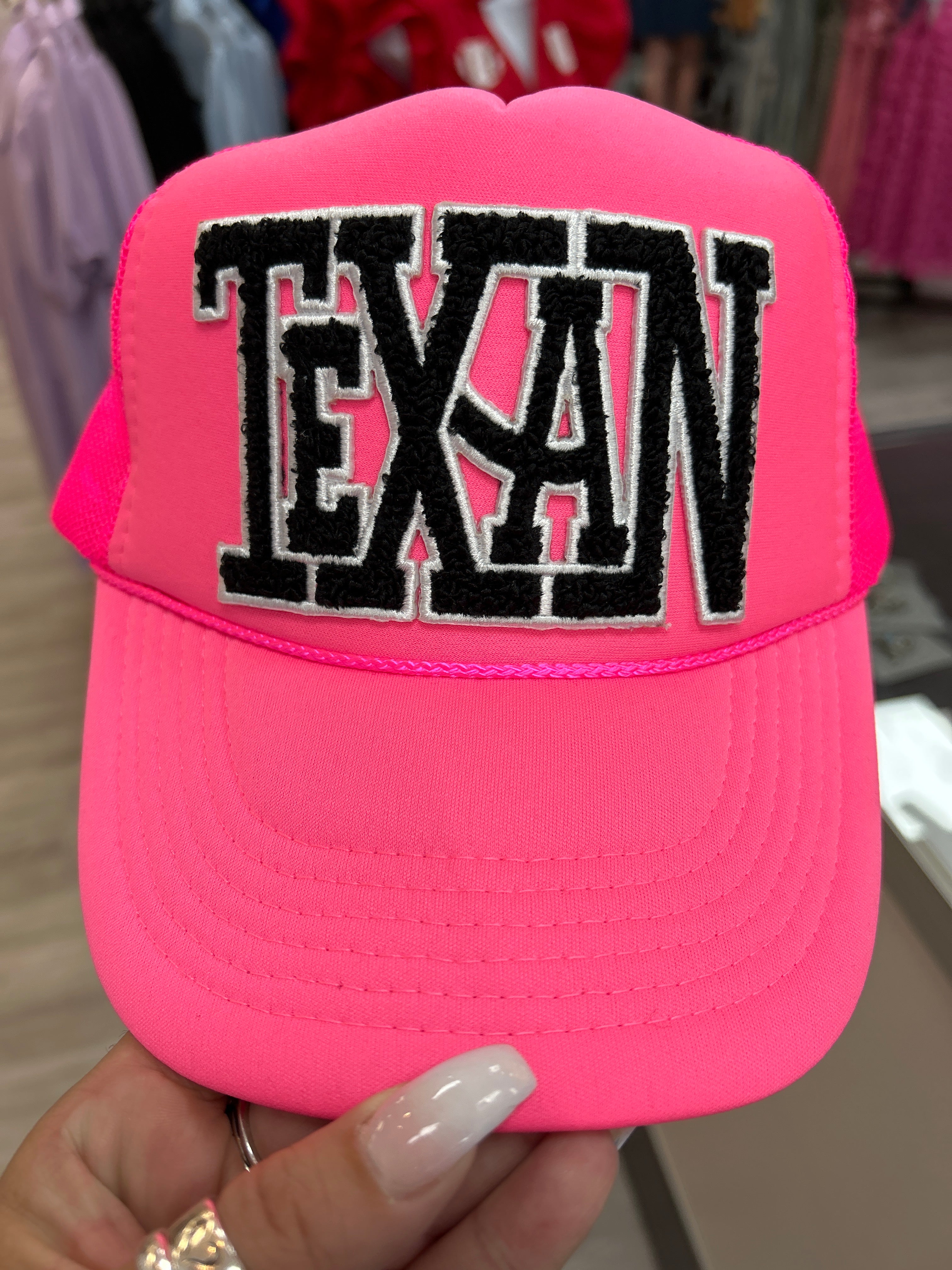 Texan Chenille Patch Cap